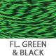 Fluorescent Green & Black